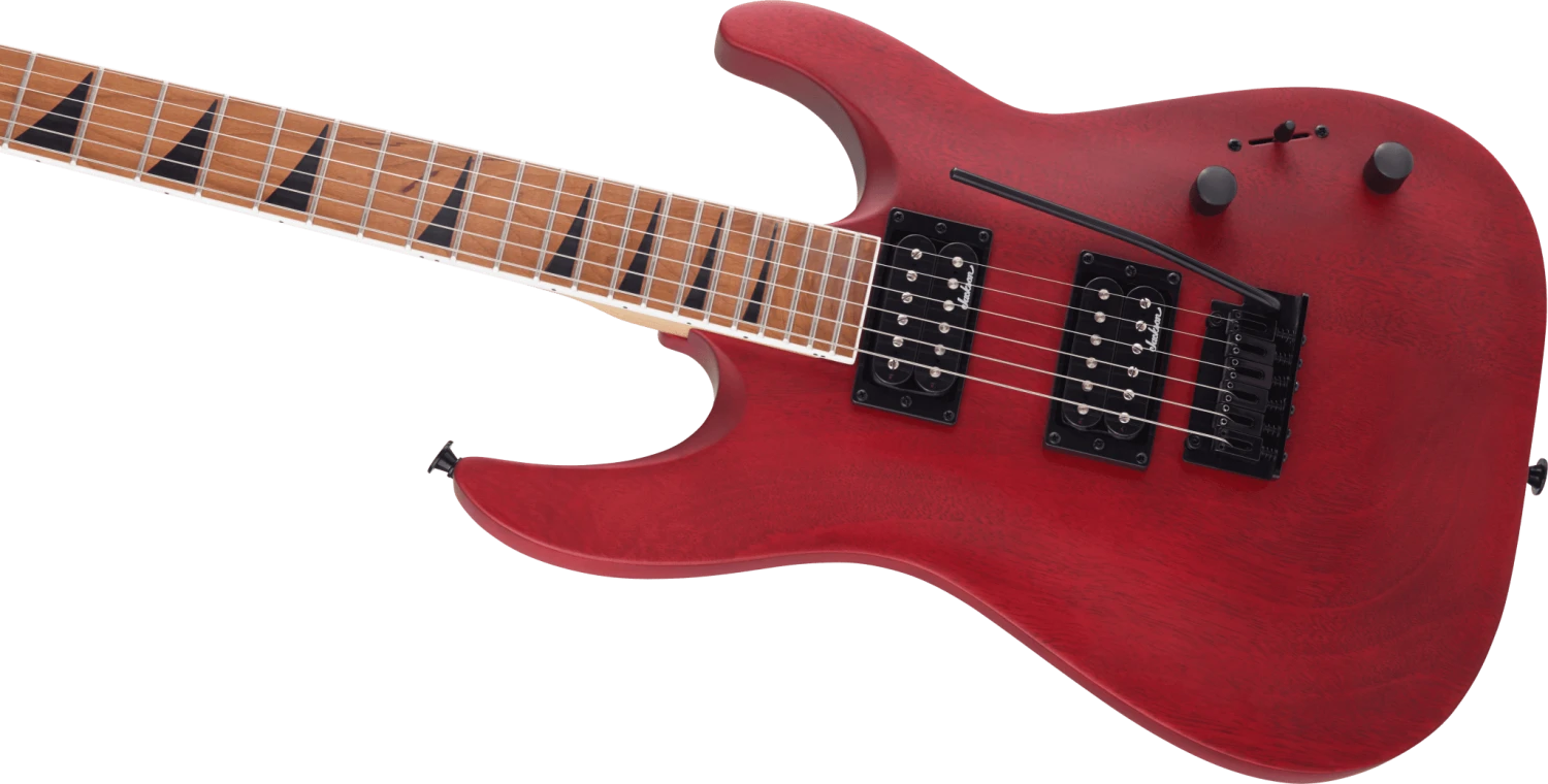 Jackson JS Series Dinky® Arch Top JS24 DKAM, Caramelized Maple Fingerboard, Red Stain 4 Jackson JS Series Dinky® Arch Top JS24 DKAM, Caramelized Maple Fingerboard, Red Stain - Image 4