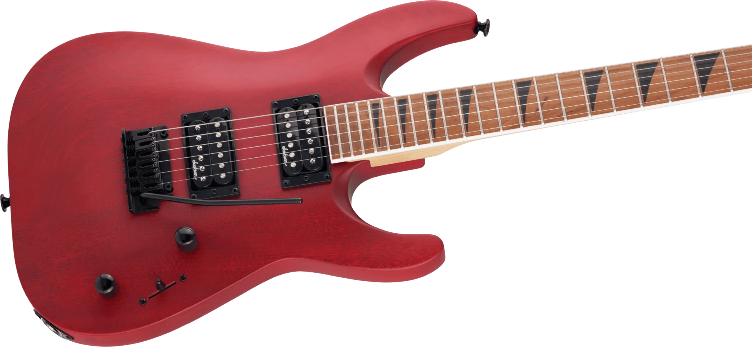Jackson JS Series Dinky® Arch Top JS24 DKAM, Caramelized Maple Fingerboard, Red Stain 3 Jackson JS Series Dinky® Arch Top JS24 DKAM, Caramelized Maple Fingerboard, Red Stain - Image 3