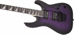 JacksonJS Series Dinky® Arch Top JS32Q DKA, Amaranth Fingerboard, Transparent Purple Burst -Faders Music Store jackson js series dinky arch top js32q dka amaranth fingerboard transparent purple burst fmic 797517