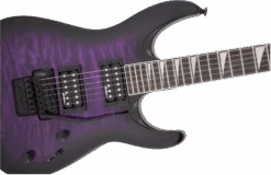 JacksonJS Series Dinky® Arch Top JS32Q DKA, Amaranth Fingerboard, Transparent Purple Burst -Faders Music Store jackson js series dinky arch top js32q dka amaranth fingerboard transparent purple burst fmic 946689