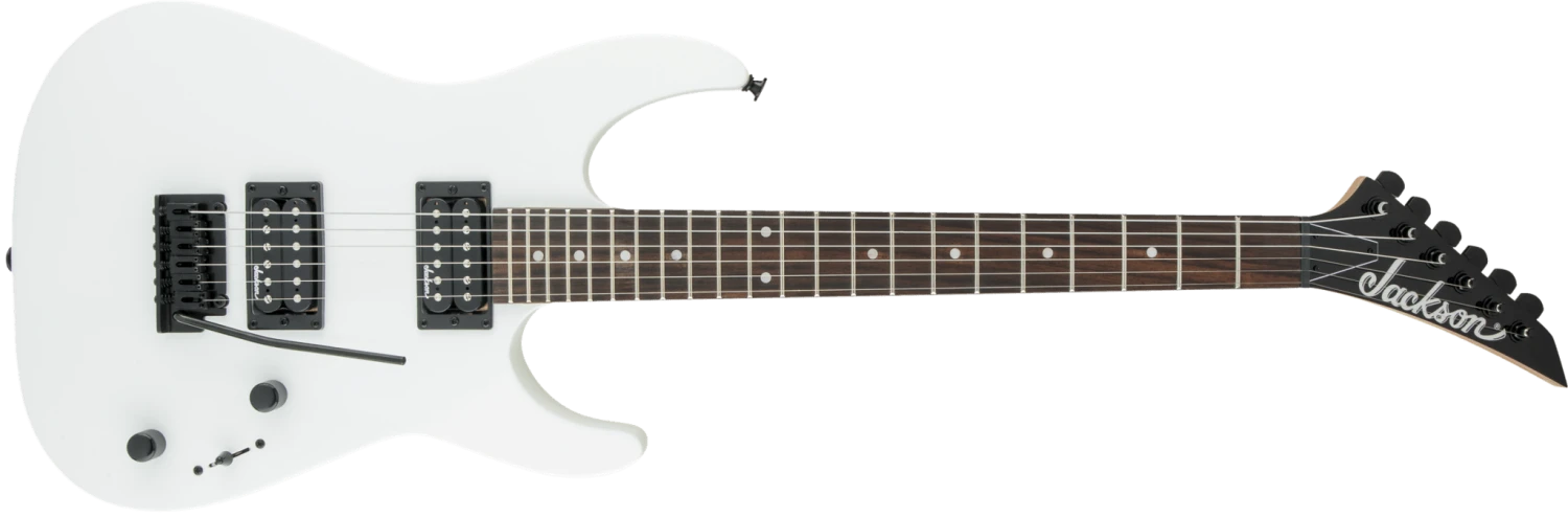 Jackson JS Series Dinky™ JS11, Amaranth Fingerboard, Snow White 1 Jackson JS Series Dinky™ JS11, Amaranth Fingerboard, Snow White