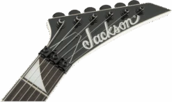 Jackson JS Series Rhoads JS32, Amaranth Fingerboard, Black With White Bevels -Faders Music Store jackson js series rhoads js32 amaranth fingerboard black with white bevels fmic 192685