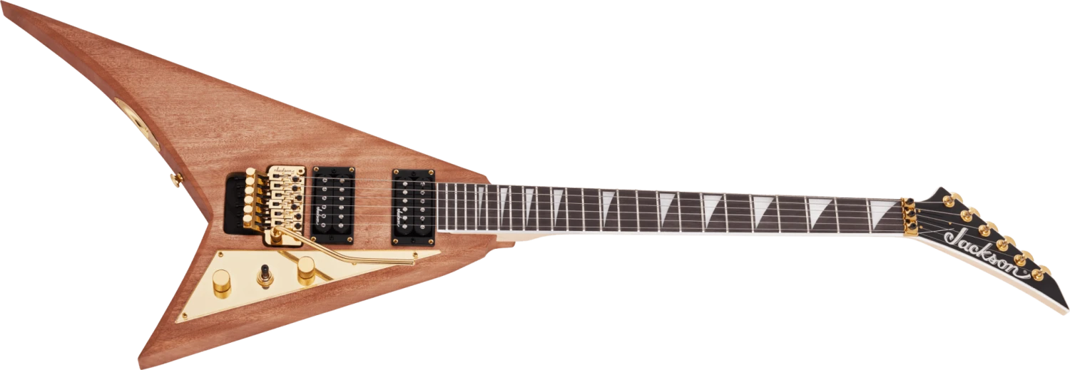 Jackson JS Series Rhoads MAH JS32, Amaranth Fingerboard, Natural 3 Jackson JS Series Rhoads MAH JS32, Amaranth Fingerboard, Natural - Image 3