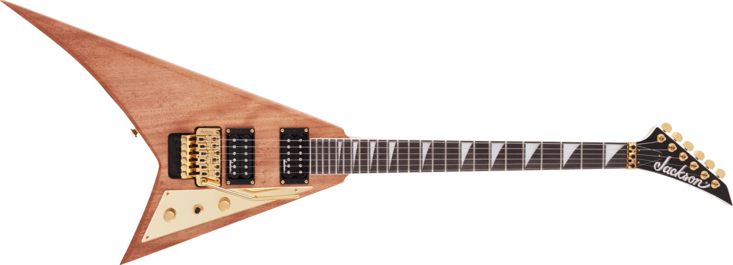 Jackson JS Series Rhoads MAH JS32, Amaranth Fingerboard, Natural 1 Jackson JS Series Rhoads MAH JS32, Amaranth Fingerboard, Natural