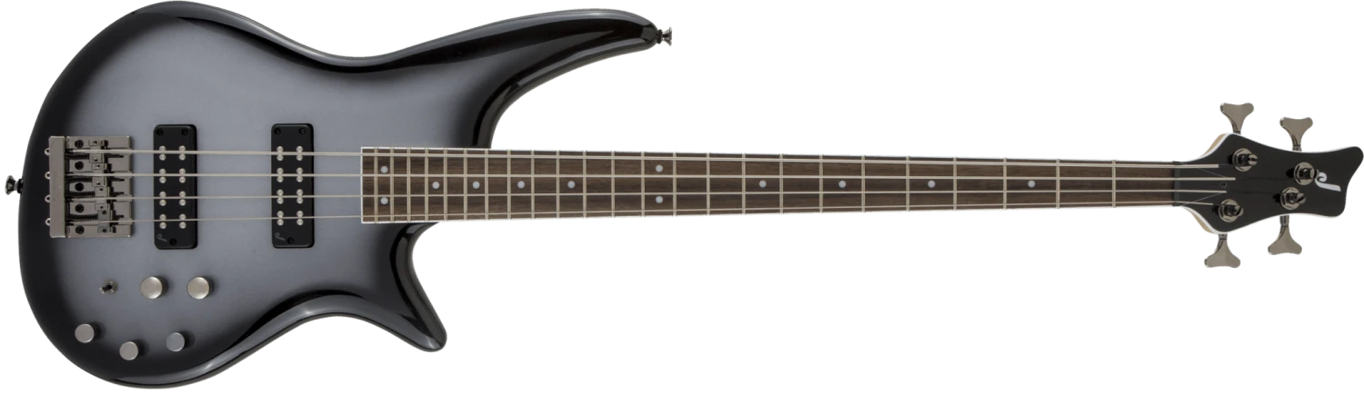 Jackson JS Series Spectra Bass JS3, Laurel Fingerboard, Silverburst 1 Jackson JS Series Spectra Bass JS3, Laurel Fingerboard, Silverburst