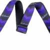 Jackson Strap With Double V Pattern, Black/Purple -Faders Music Store jackson strap with double v pattern blackpurple fmic 521069