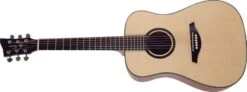 Jay Turser 3/4 Left Handed Dreadnought Acoustic Guitar, Natural