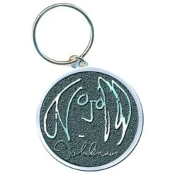 JOHN LENNON KEYCHAIN: SELF PORTRAIT (DIE-CAST RELIEF)