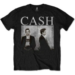 JOHNNY CASH UNISEX TEE: MUG SHOT