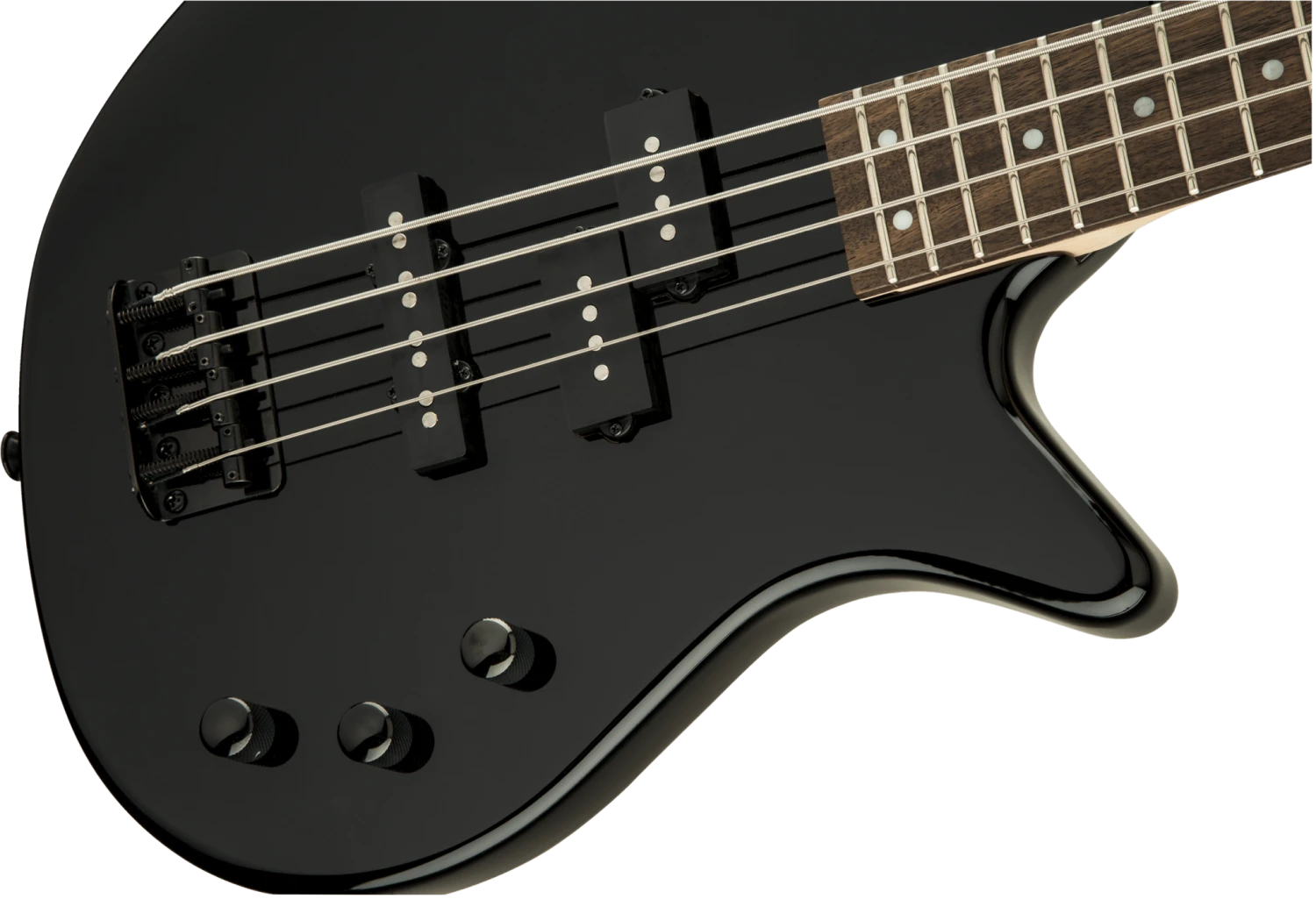 JS Series Spectra Bass JS2, Laurel Fingerboard, Gloss Black 4 JS Series Spectra Bass JS2, Laurel Fingerboard, Gloss Black - Image 4