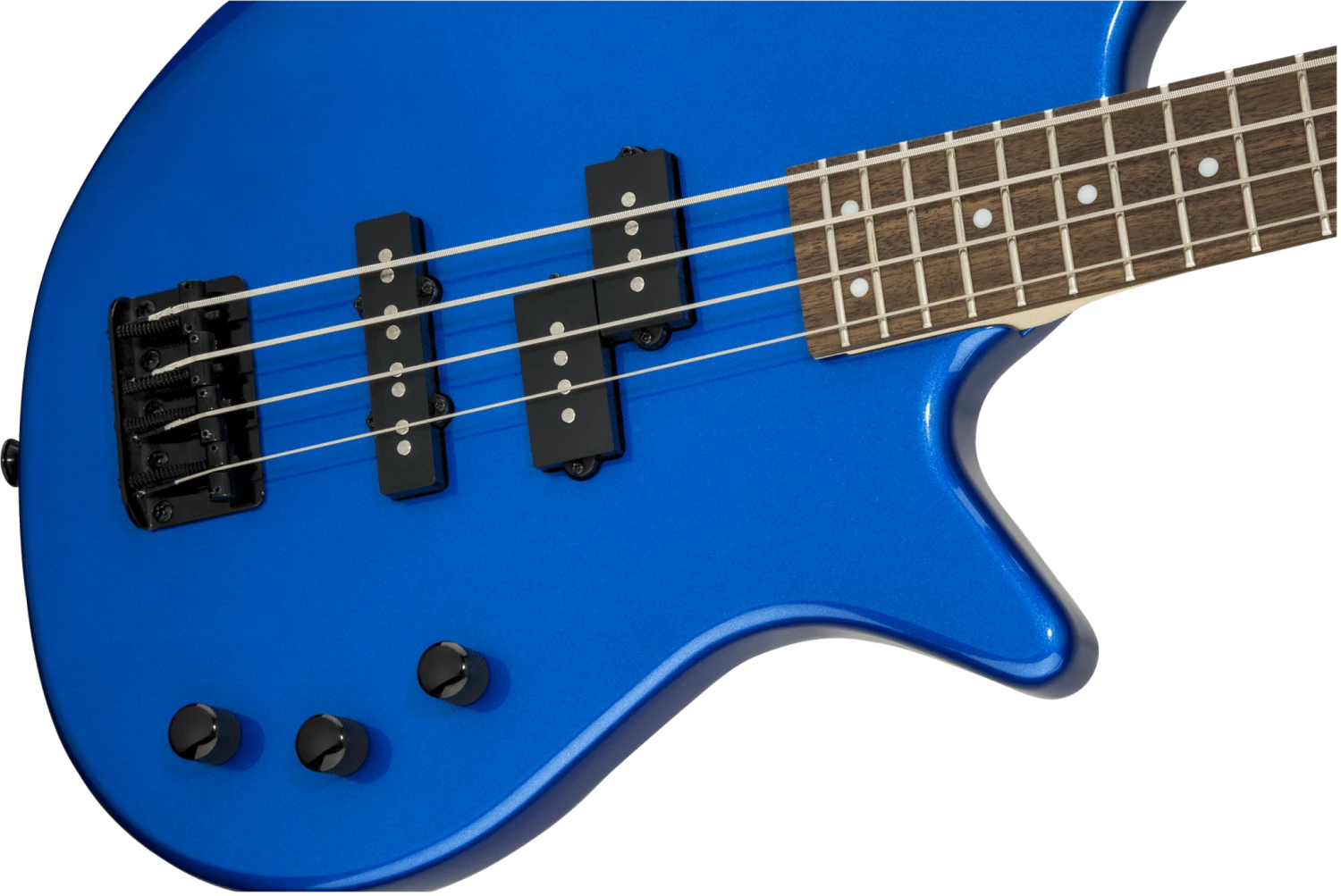 JS Series Spectra Bass JS2, Laurel Fingerboard, Metallic Blue 3 JS Series Spectra Bass JS2, Laurel Fingerboard, Metallic Blue - Image 3