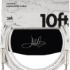 Juanes 10' Instrument Cable, Luna White -Faders Music Store juanes 10 instrument cable luna white fmic 889621
