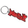 JUDAS PRIEST KEYCHAIN: LOGO (DIE-CAST RELIEF) -Faders Music Store judas priest keychain logo die cast relief rock off trade 351689