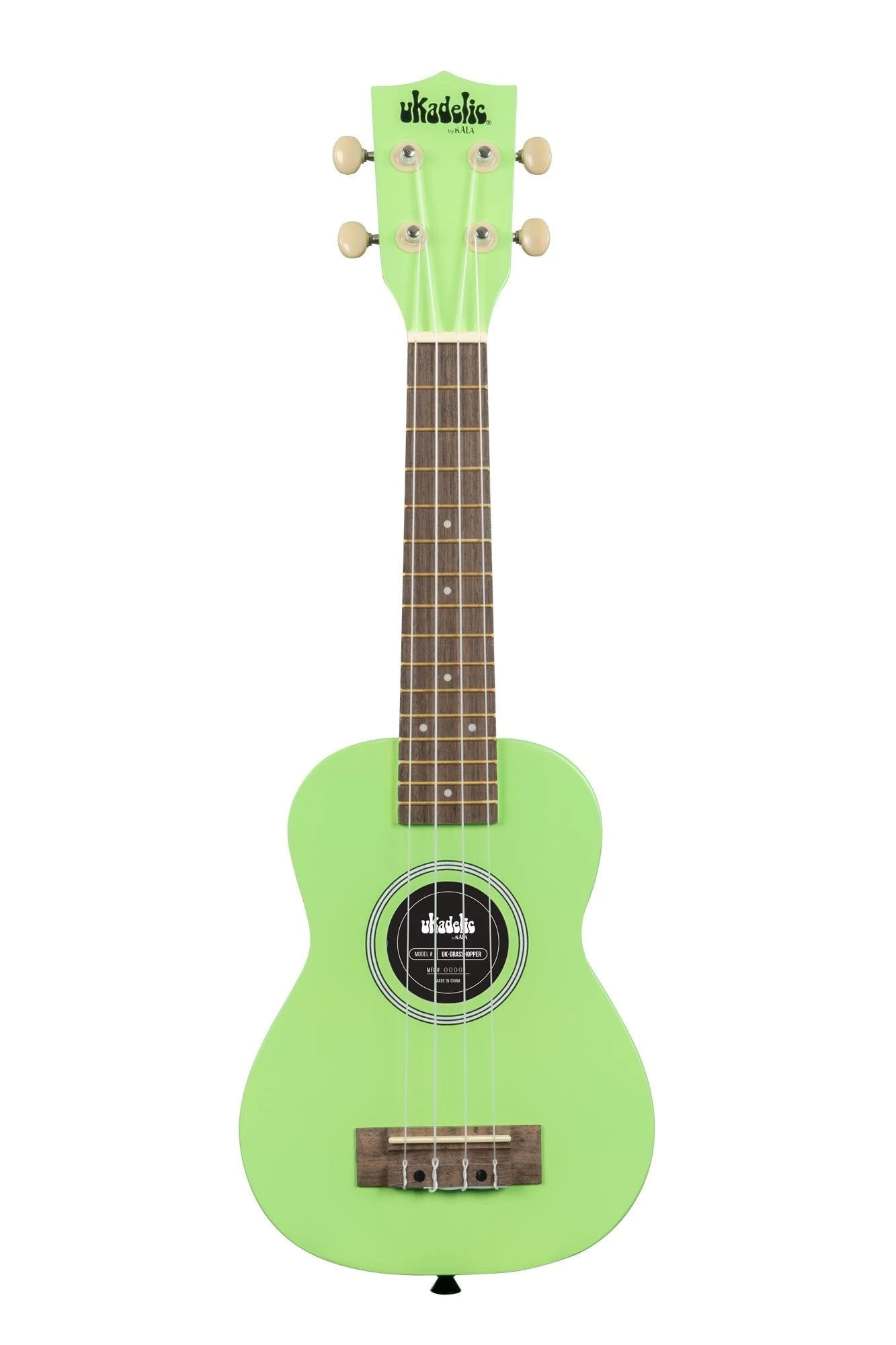 Kala Grasshopper Ukadelic Soprano Ukulele 2 Kala Grasshopper Ukadelic Soprano Ukulele - Image 2