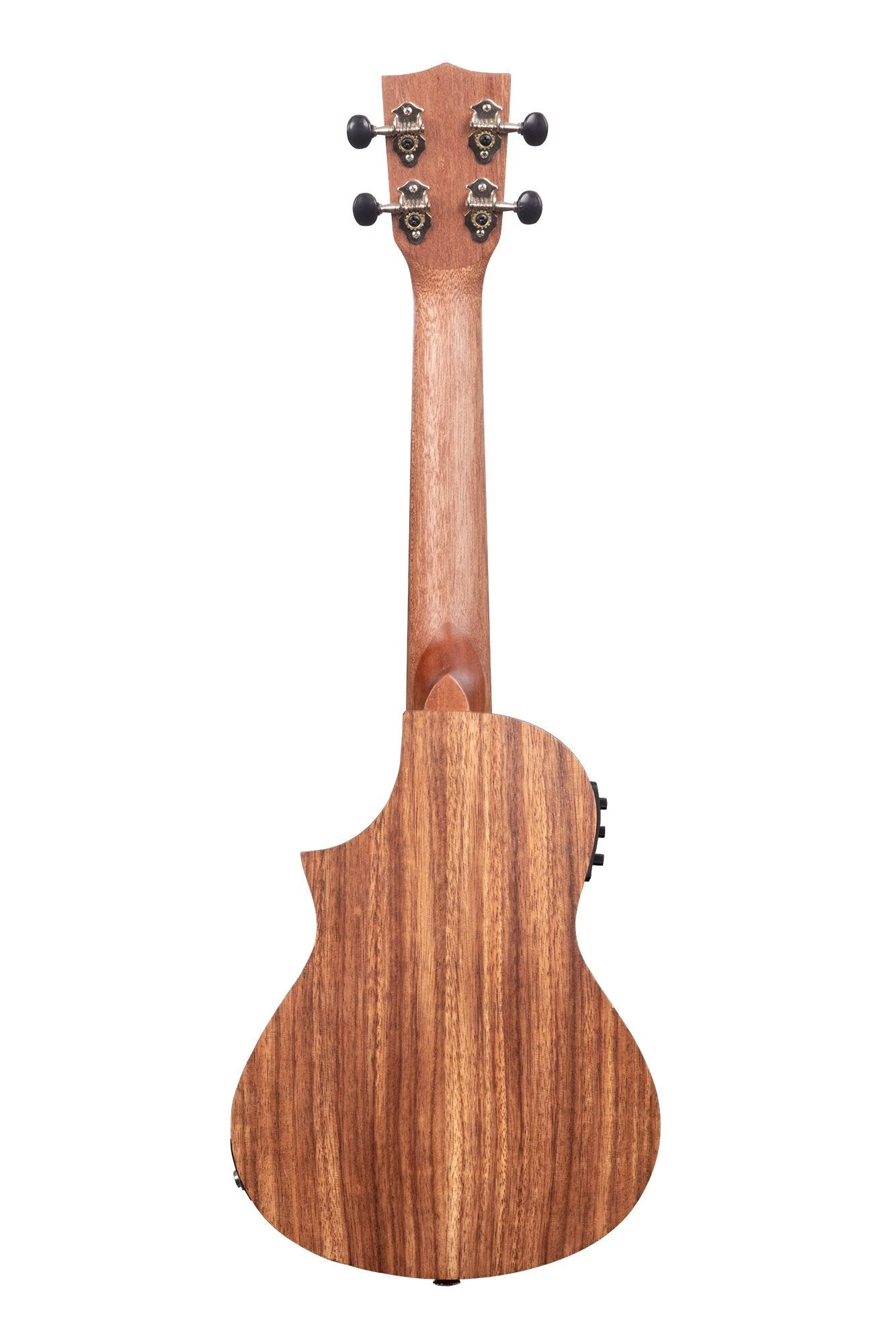 Kala Teak Tri-Top Concert Ukulele W/ Cutaway & EQ 2 Kala Teak Tri-Top Concert Ukulele W/ Cutaway & EQ - Image 2