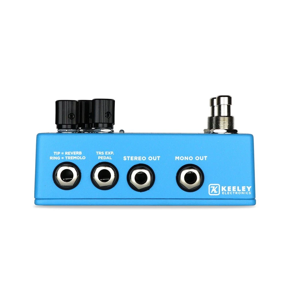 Keeley HYDRA Stereo Reverb & Tremolo Pedal 6 Keeley HYDRA Stereo Reverb & Tremolo Pedal - Image 6