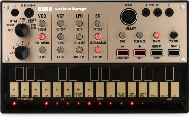 Korg Volca Keys Analog Loop Synthesizer 1 Korg Volca Keys Analog Loop Synthesizer