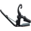 Kyser Short-Cut Acoustic Guitar Capo - Black 2 Kyser Short-Cut Acoustic Guitar Capo - Black -Faders Music Store kyser short cut acoustic guitar capo black yorkville 769092