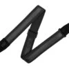 Levy's 2" Black Cotton Combo Guitar Strap Black Leather Strip -Faders Music Store levys 2 black cotton combo guitar strap black leather strip levys leathers 346310