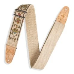 Levy's 2" Hemp Webbing Guitar Strap With Ink Printed -Faders Music Store levys 2 hemp webbing guitar strap with ink printed levys leathers 635643
