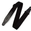 Levy's 2" Rayon Webbing Guitar Strap With Leather Ends And A Tri-glide Adjustment, Black 3 Levy's 2" Rayon Webbing Guitar Strap With Leather Ends And A Tri-glide Adjustment, Black -Faders Music Store levys 2 rayon webbing guitar strap with leather ends and a tri glide adjustment black levys leathers 576550