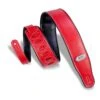 Levy's 2.75" Reversible Vinyl Strap In Red & Black 2 Levy's 2.75" Reversible Vinyl Strap In Red & Black -Faders Music Store levys 275 reversible vinyl strap in red black levys leathers 351837