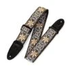 Levy's 60s Hootenanny Jacquard Weave Guitar Strap -Faders Music Store levys 60s hootenanny jacquard weave guitar strap levys leathers 228875