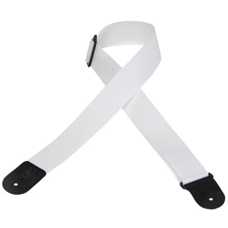 Levy's Guitar Strap, White 1 Levy's Guitar Strap, White