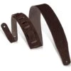 Levy's Suede 2.5" Guitar Strap, Brown -Faders Music Store levys suede 25 guitar strap brown levys leathers 953553