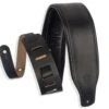 Levy's Top Grain Leather 3" Guitar Strap, Black -Faders Music Store levys top grain leather 3 guitar strap black levys leathers 328011