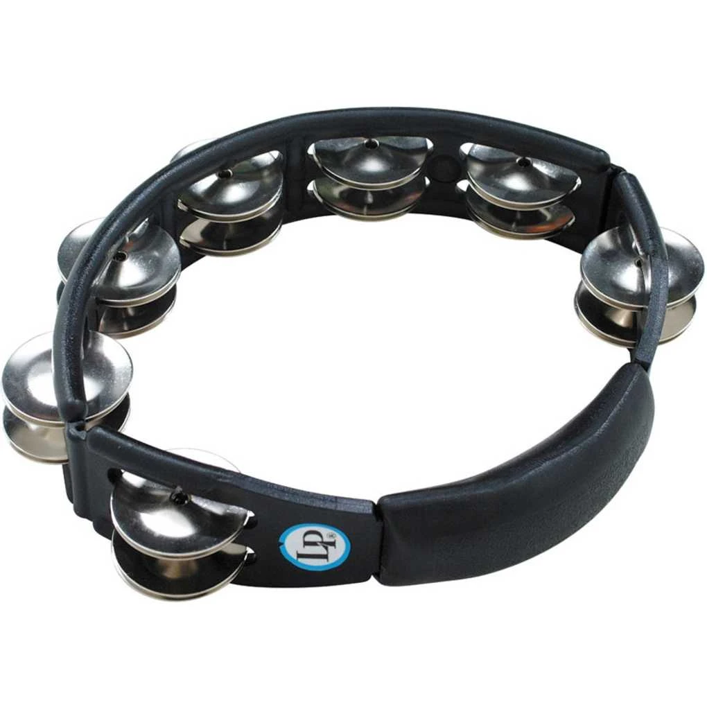 LP Cyclops Handheld Tambourine Steel 1 LP Cyclops Handheld Tambourine Steel