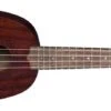 Unknown Luna Ukulele Vintage Mahogany Pineapple - Red Satin