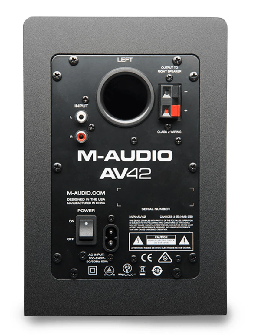 M-Audio AV42 Desktop Speakers For Professional Media Creation 4 M-Audio AV42 Desktop Speakers For Professional Media Creation - Image 4
