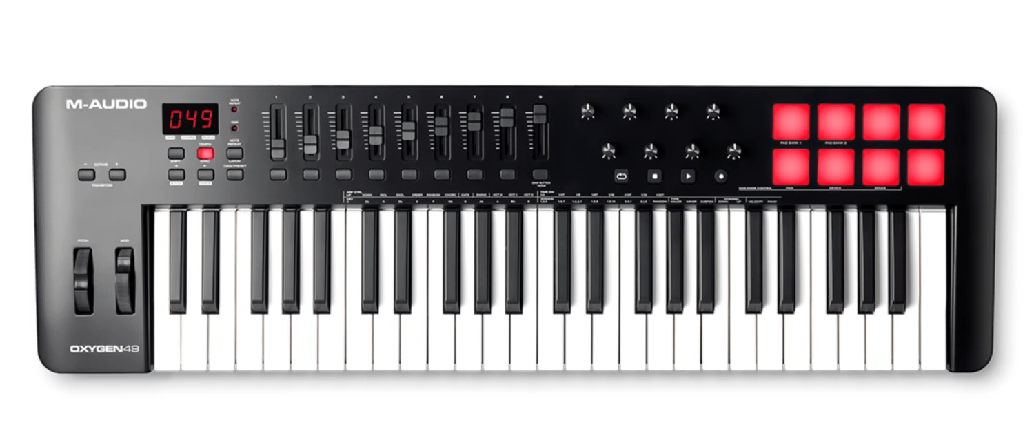 M-Audio Oxygen 49 MK V MIDI Controller 1 M-Audio Oxygen 49 MK V MIDI Controller