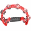 Mano MP-TC-RD Percussion Tambourine, Red -Faders Music Store mano mp tc rd percussion tambourine red coast music 123555