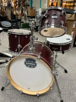 Mapex Mars 4-Piece Bop Shell Pack (18,10,14,SD) - Bloodwood (Floor Model)
