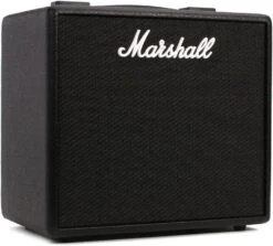 Marshall 25-watt Modeling Guitar Amplifier With 10" Speaker, 14 Digital Preamp Models, 4 Digital Power Models