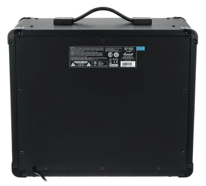 Marshall 30-watt, 4-channel 1x10" Guitar Combo Amplifier With 3-band EQ, Digital Effects/Reverb, Line In 2 Marshall 30-watt, 4-channel 1x10" Guitar Combo Amplifier With 3-band EQ, Digital Effects/Reverb, Line In - Image 2