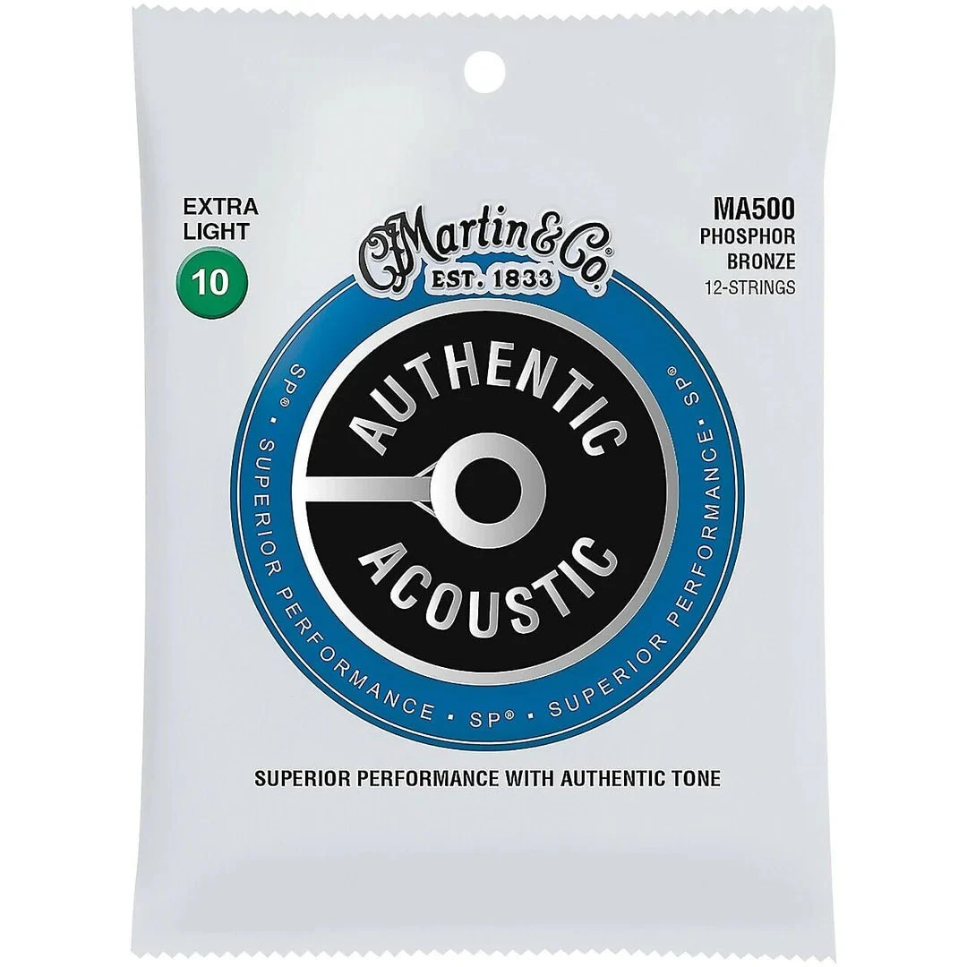 Martin Authentic Acoustic SP 12 String Phosphor Bronze 1 Martin Authentic Acoustic SP 12 String Phosphor Bronze