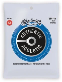 Martin Authentic Acoustic SP Guitar Strings 80/20 Bronze 6 Martin Authentic Acoustic SP Guitar Strings 80/20 Bronze -Faders Music Store martin authentic acoustic sp guitar strings 8020 bronze martin guitar co 802678