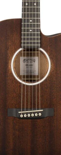 Martin & Co. 000CJR-10E StreetMaster Acoustic/Electric Guitar With Gig Bag -Faders Music Store martin co 000cjr 10e streetmaster acousticelectric guitar with gig bag martin guitar co 810326