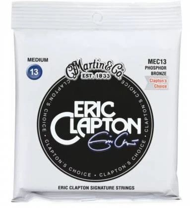 Martin & Co. Eric Clapton's Choice Phosphor Bronze Acoustic Guitar Strings 2 Martin & Co. Eric Clapton's Choice Phosphor Bronze Acoustic Guitar Strings - Image 2