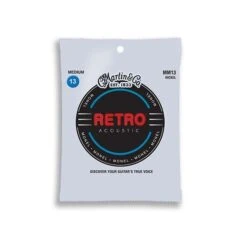 Martin Retro Monel Acoustic Guitar Strings 5 Martin Retro Monel Acoustic Guitar Strings -Faders Music Store martin retro monel acoustic guitar strings martin guitar co 856142