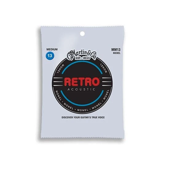 Martin Retro Monel Acoustic Guitar Strings 3 Martin Retro Monel Acoustic Guitar Strings - Image 3