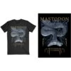MASTODON UNISEX T-SHIRT: HUSHED SNAKE 3 MASTODON UNISEX T-SHIRT: HUSHED SNAKE -Faders Music Store mastodon unisex t shirt hushed snake rock off trade 671932