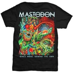 MASTODON UNISEX TEE: ONCE MORE ROUND THE SUN