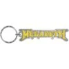 MEGADETH KEYCHAIN: LOGO -Faders Music Store megadeth keychain logo rock off trade 526775