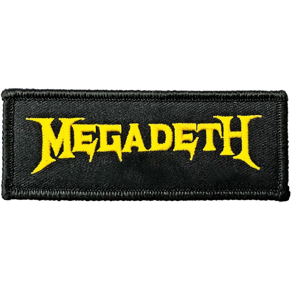 MEGADETH STANDARD PATCH: LOGO 1 MEGADETH STANDARD PATCH: LOGO