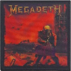 MEGADETH STANDARD PRINTED PATCH: PEACE SELLS