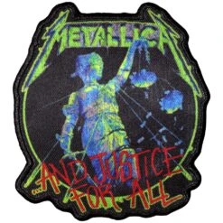 Metallica Printed Patch And Justice For All (Standard)